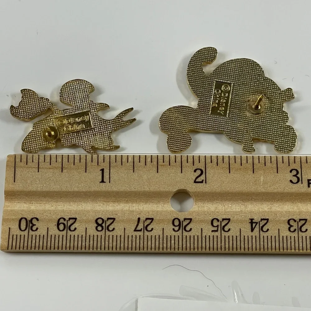 2000 Disney King Triton Ursula Sebastian The Little Mermaid Vintage Enamel Pin